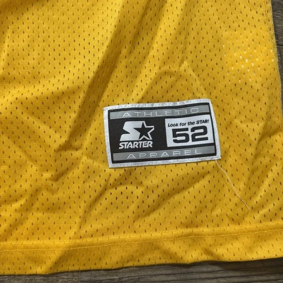 VINTAGE Minnesota Vikings Jersey Mens 52 XLarge Gold Starter Randy Moss NFL 90s - Picture 2 of 10